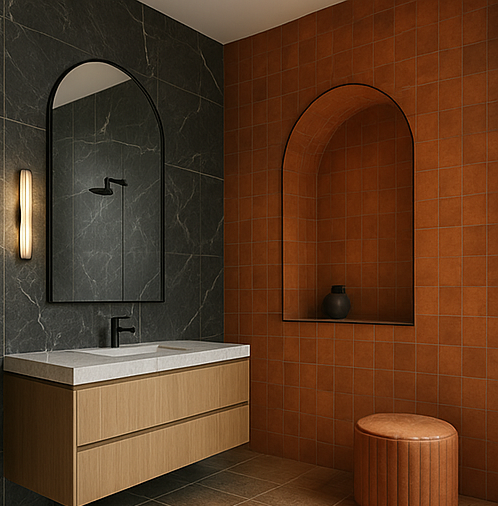 Modernes Badprojekt in Stadt Salzburg